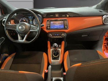 Nissan micra 2017 ig-t 90 tekna - caméra 360 - clim auto - gps - bose - angles mort - garantie 12 mois occasion simplicicar...