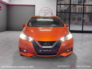 Nissan micra 2017 ig-t 90 tekna - caméra 360 - clim auto - gps - bose - angles mort - garantie 12 mois occasion simplicicar...
