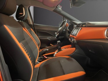 Nissan micra 2017 ig-t 90 tekna - caméra 360 - clim auto - gps - bose - angles mort - garantie 12 mois occasion simplicicar...