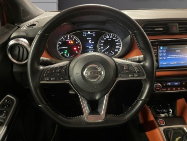Nissan micra 2017 ig-t 90 tekna - caméra 360 - clim auto - gps - bose - angles mort - garantie 12 mois occasion simplicicar...