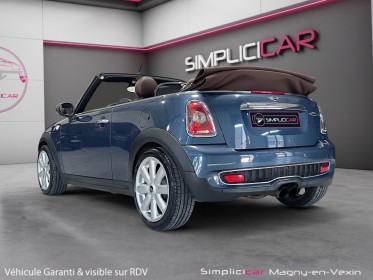 Mini cabriolet cooper s  1.6 i 16v turbo 211 cv jcw occasion simplicicar magny-en-vexin simplicicar simplicibike france