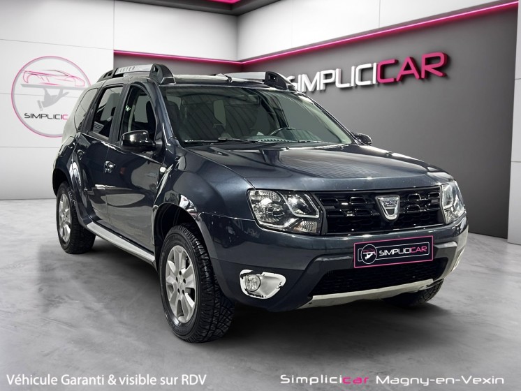 Dacia duster dci 110 4x2 black touch 2017 occasion simplicicar magny-en-vexin simplicicar simplicibike france