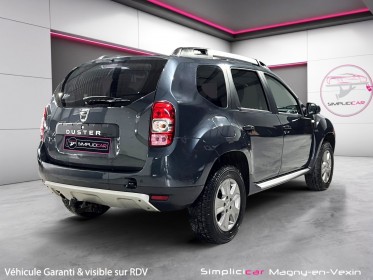Dacia duster dci 110 4x2 black touch 2017 occasion simplicicar magny-en-vexin simplicicar simplicibike france
