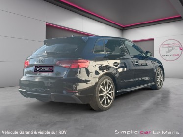 Audi a3 sportback 1.5 tfsi cod 150 s tronic 7 s line garantie 12 mois occasion simplicicar le mans simplicicar simplicibike...