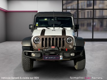 Jeep wrangler 2.8 crd 200 - 4x4 unlimited bva rubicon - treuil - toit relevable - intérieur aménagé - garantie 12 mois...