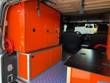 Jeep wrangler 2.8 crd 200 - 4x4 unlimited bva rubicon - treuil - toit relevable - intérieur aménagé - garantie 12 mois...