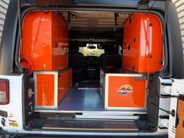 Jeep wrangler 2.8 crd 200 - 4x4 unlimited bva rubicon - treuil - toit relevable - intérieur aménagé - garantie 12 mois...