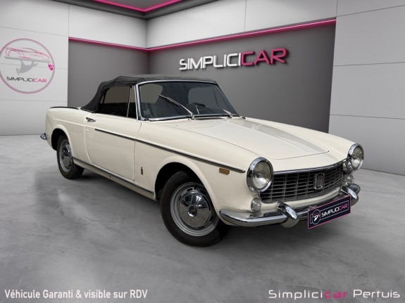Fiat  1500 72 ch cabriolet occasion simplicicar pertuis  simplicicar simplicibike france