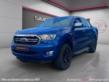Ford ranger double cabine 2.0 ecoblue 170 bv10 xlt pas de tva attelage radar de recul garantie 12 mois occasion simplicicar...