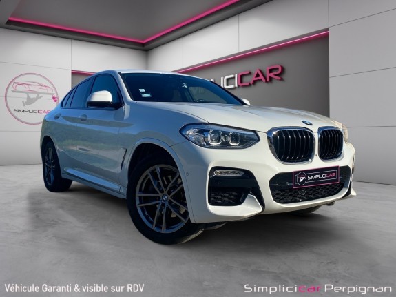 Bmw x4 g02 xdrive20d 190ch bva8 xline caméra 360° sièges chauffants hayon électrique garantie 12 mois occasion...