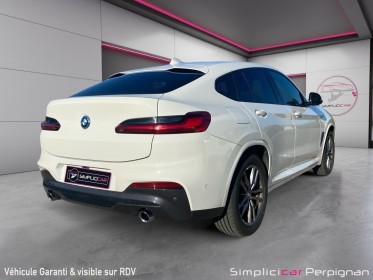 Bmw x4 g02 xdrive20d 190ch bva8 xline caméra 360° sièges chauffants hayon électrique garantie 12 mois occasion...