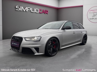 Audi rs4 avant v8 4.2 fsi 450 quattro s tronic 7 garantie 12 mois occasion simplicicar limoges  simplicicar simplicibike france