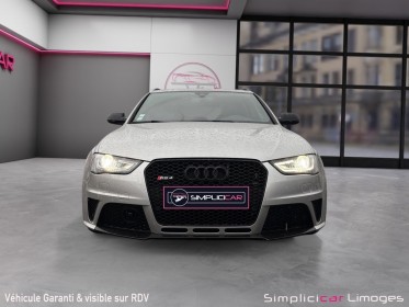 Audi rs4 avant v8 4.2 fsi 450 quattro s tronic 7 garantie 12 mois occasion simplicicar limoges  simplicicar simplicibike france