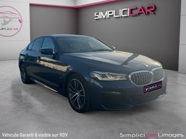 Bmw serie 5 g30 lci 530d twinpower turbo xdrive 286 ch bva8 m sport  garantie 12 mois occasion simplicicar limoges ...
