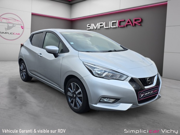 Nissan micra 2017 ig-t 90 ch n-connecta révisée garantie 12 mois full entretien nissan occasion simplicicar vichy...