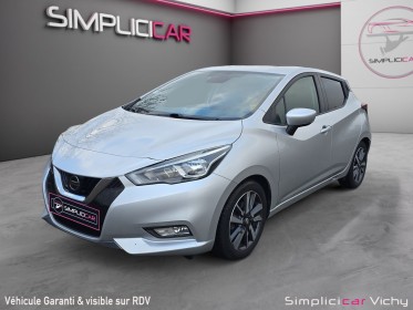 Nissan micra 2017 ig-t 90 ch n-connecta révisée garantie 12 mois full entretien nissan occasion simplicicar vichy...