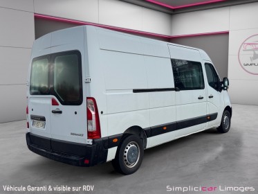 Renault master fourgon gn l3h2 3.5t 2.3 dci 125 confort euro 5 garantie 12 mois occasion simplicicar limoges  simplicicar...