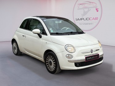 Fiat 500 1.2 8v 69 ch ss lounge dualogic - toit panoramique occasion simplicicar orgeval  simplicicar simplicibike france
