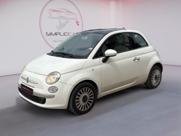 Fiat 500 1.2 8v 69 ch ss lounge dualogic - toit panoramique occasion simplicicar orgeval  simplicicar simplicibike france