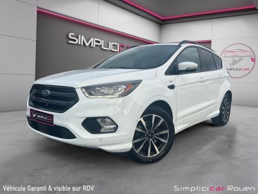 Ford kuga 2.0 tdci 150 ss 4x2 bvm6 st-line / garantie 12 mois / toit ouvrant occasion simplicicar rouen simplicicar...