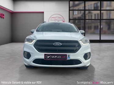 Ford kuga 2.0 tdci 150 ss 4x2 bvm6 st-line / garantie 12 mois / toit ouvrant occasion simplicicar rouen simplicicar...