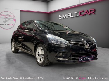 Renault clio iv 1.2 16v 75 limited climatisation régulateur radar ar garantie 12 mois occasion simplicicar narbonne...