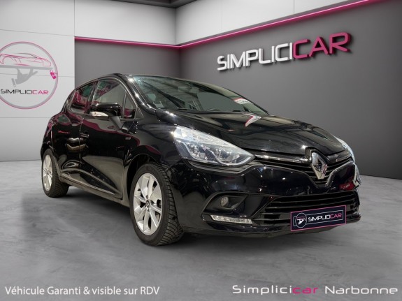 Renault clio iv 1.2 16v 75 limited climatisation régulateur radar ar garantie 12 mois occasion simplicicar narbonne...