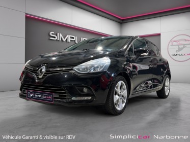 Renault clio iv 1.2 16v 75 limited climatisation régulateur radar ar garantie 12 mois occasion simplicicar narbonne...