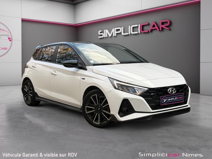 Hyundai i20 1.0 t-gdi 100 dct-7 n line - carplay - caméra - garantie constructeur 06/2027 occasion simplicicar nimes - rb...