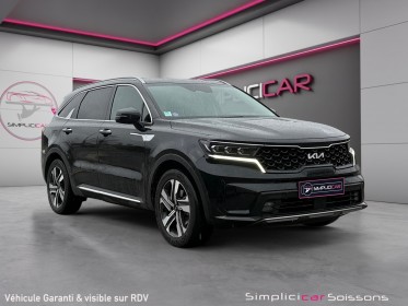 Kia sorento 1.6 t-gdi hybride rechargeable 265 ch 7pl 4x4 active - 4 sièges  volant chauff/caméra - garantie constructeur...