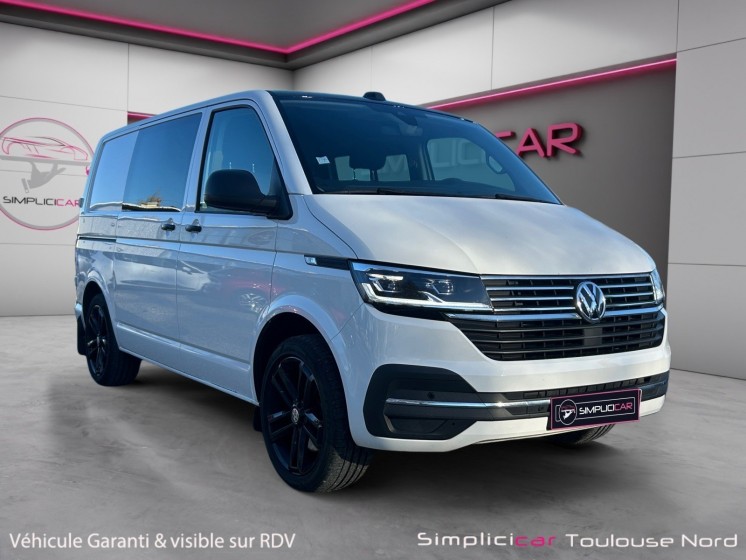 Volkswagen transporter 6.1 van 2.8t l1h1 2.0 tdi 198 ch business dsg7 6 places tva recuperable attelage carplay occasion...