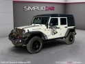 Jeep wrangler 2.8 crd 200 - 4x4 unlimited bva rubicon - treuil - toit relevable - intérieur aménagé - garantie 12 mois...
