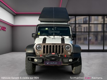 Jeep wrangler 2.8 crd 200 - 4x4 unlimited bva rubicon - treuil - toit relevable - intérieur aménagé - garantie 12 mois...