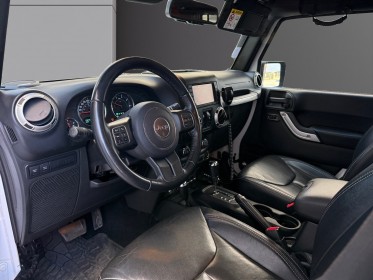 Jeep wrangler 2.8 crd 200 - 4x4 unlimited bva rubicon - treuil - toit relevable - intérieur aménagé - garantie 12 mois...