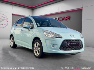 Citroen c3 c3 vti 120 exclusive boite auto moteur a chaine garantie 12 mois occasion simplicicar royan simplicicar...
