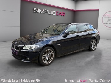 Bmw serie 5 touring f11 lci 530d xdrive 258 ch m sport a/ toit ouvrant panoramique / camera de recul / volant cuir occasion...