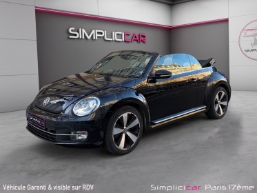 Volkswagen coccinelle cabriolet 1.4 tsi 150 bmt dsg7 couture exclusive / sieges avant chauffants / camera de recul occasion...