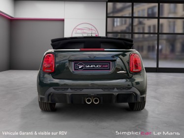 Mini cabriolet f57 lci ii john cooper works 231 ch bva8 finition ultimate garantie 12 mois occasion simplicicar le mans...