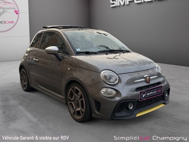 Abarth  500 1.4 turbo t-jet 165ch 595 turismo - garantie 12mois - carplay - toit ouvrant - sono beats - cuir marron - clim...