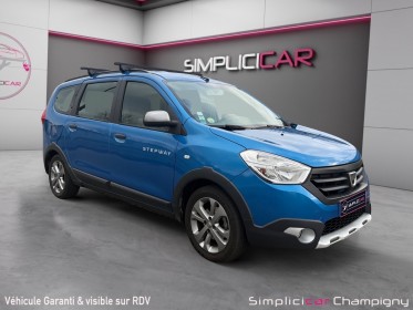 Dacia lodgy dci 110 7 places stepway - garantie 12 mois - gps - clim - régulateur occasion champigny-sur-marne (94)...