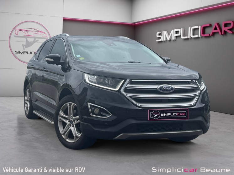 Ford edge 2.0 tdci 210 powershift intelligent awd titanium garantie 12 mois occasion simplicicar beaune simplicicar...