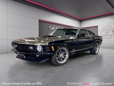 Ford mustang  1970 v8 cleveland mach 1/ rare et expertisée / superbe etat cg française / exemplaire unique occasion...