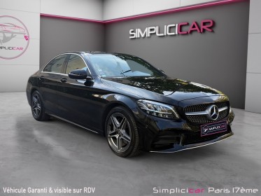 Mercedes classe c 180 9g-tronic amg line/full entretien mercedes/garantie 12 mois occasion paris 17ème (75)(porte maillot)...