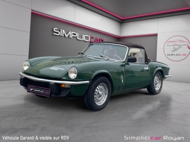 Triumph spitfire  1500 fh 71 ch / ct ok / dossier complet réfection atelier souchet / garantie 12 mois occasion simplicicar...