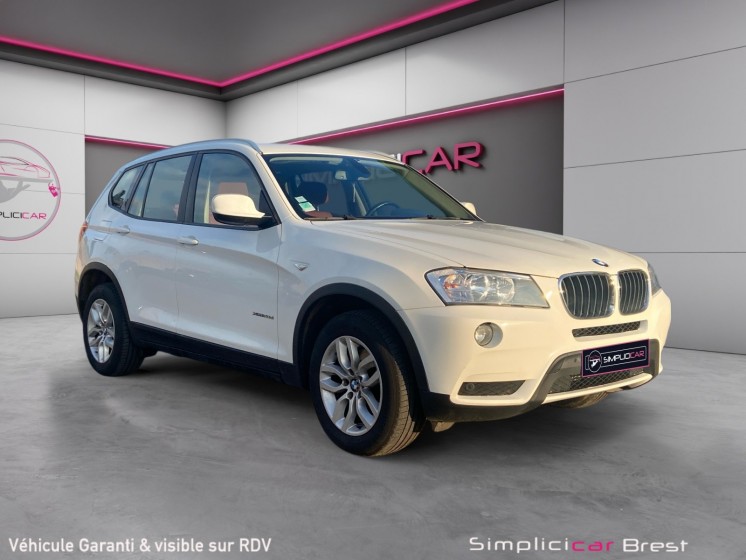 Bmw x3 f25 xdrive20d 184ch excellis steptronic a - garantie 12 mois occasion simplicicar brest simplicicar simplicibike france