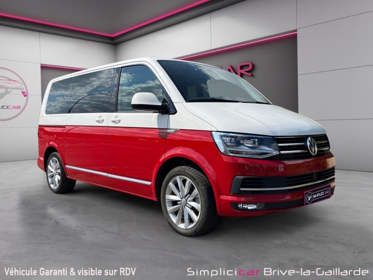 Volkswagen multivan 2.0 tdi 204 dsg7 carat edition sièges chauffants carplay garantie 12 mois occasion simplicicar brive la...