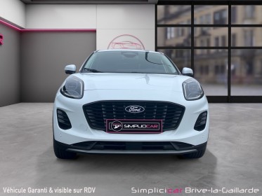 Ford puma 1.0 ecoboost 125 ch titanium business caméra 360 carplay garantie 12 mois occasion simplicicar brive la gaillarde ...