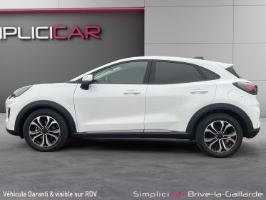 Ford puma 1.0 ecoboost 125 ch titanium business caméra 360 carplay garantie 12 mois occasion simplicicar brive la gaillarde ...