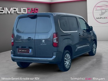 Peugeot partner hdi 130ch premiuim eat8 1000kg tva recup  garantie 12 mois occasion simplicicar royan simplicicar...