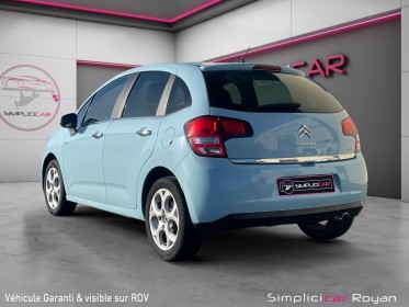 Citroen c3 c3 vti 120 exclusive boite auto moteur a chaine garantie 12 mois occasion simplicicar royan simplicicar...
